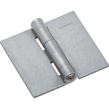 National 3 In. Square Plain Steel Weldable Door Hinge N273904